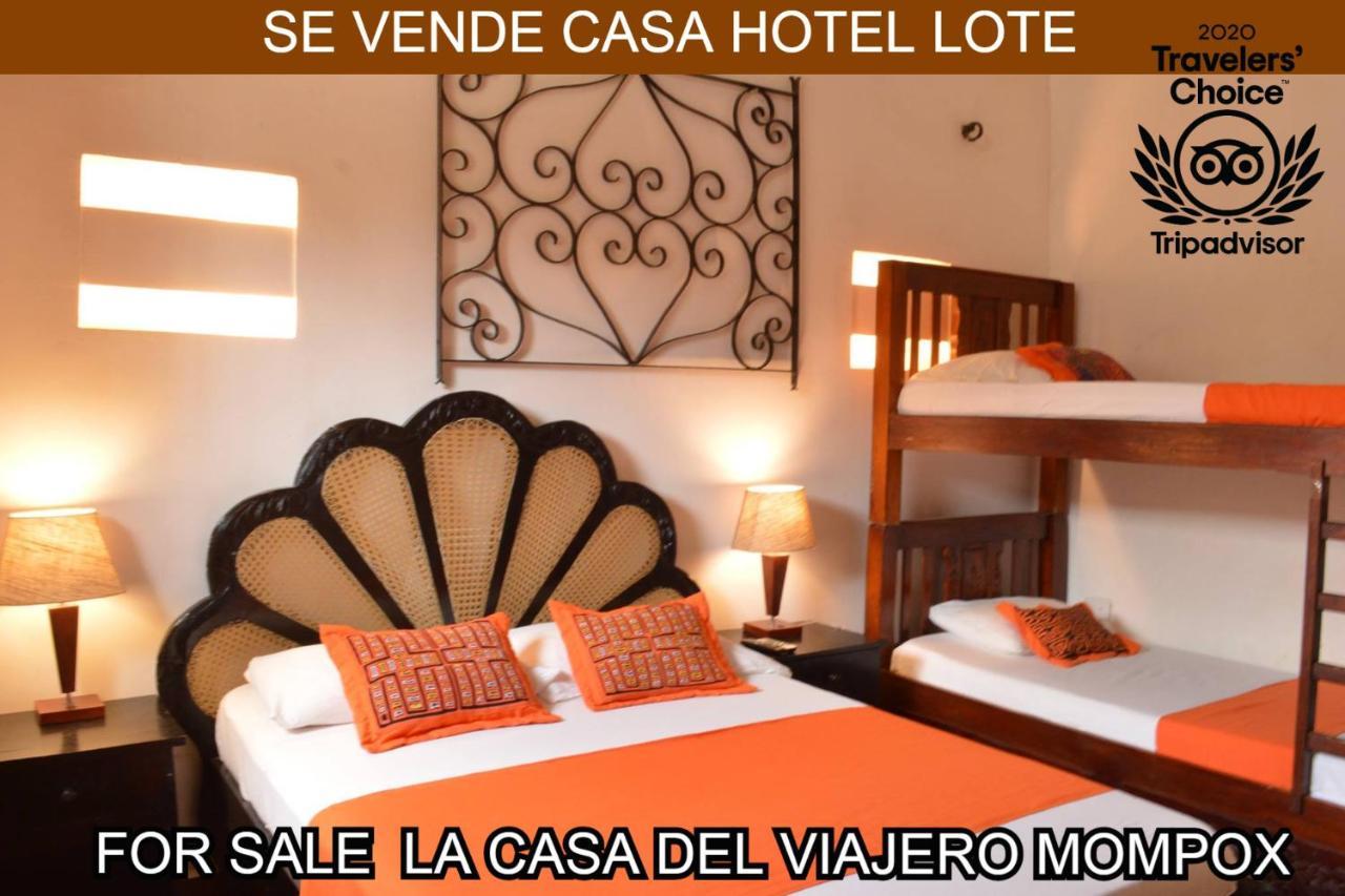 Hostel La Casa Del Viajero Mompox エクステリア 写真